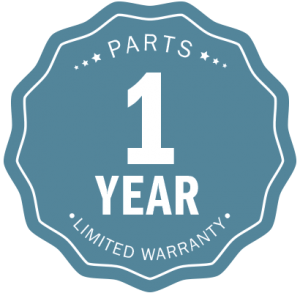 1 Parts Year Limited Warrenty