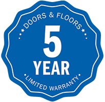 5 Year Doors And Floors Warrenty